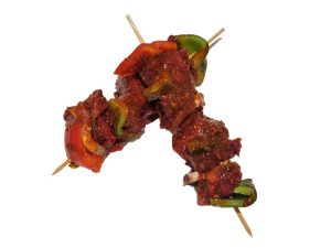 Brochette de bœuf à l'échalote