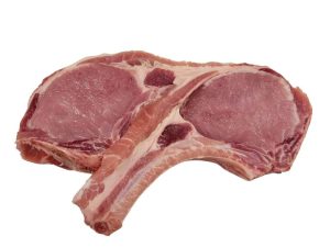Carré de porc côtes premières (100g)