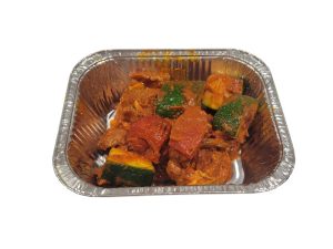 Sauté de porc tomate basilic, prêt a cuisiner (100g)